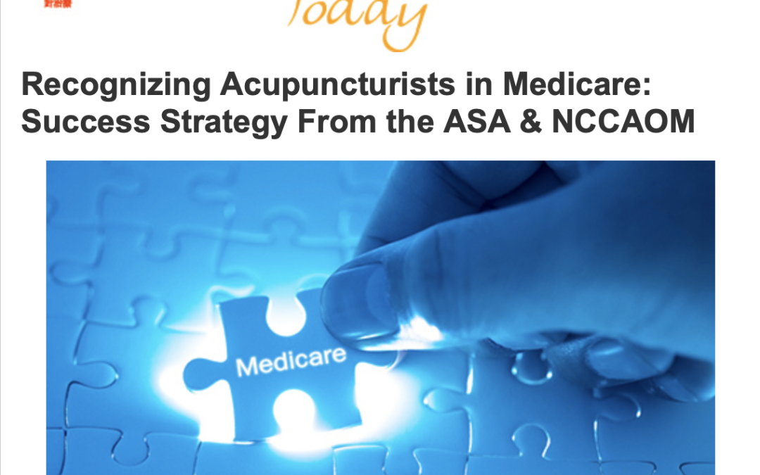 Acupuncturists in Medicare